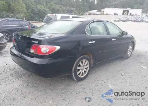 2004 Lexus Es 330 из США, поврежденный, VIN JTHBA30G345040584